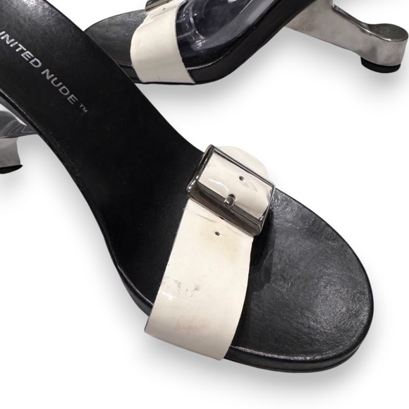 United Nude Eamz Sandal – White Patent – Size 39 - Picture 5 of 10